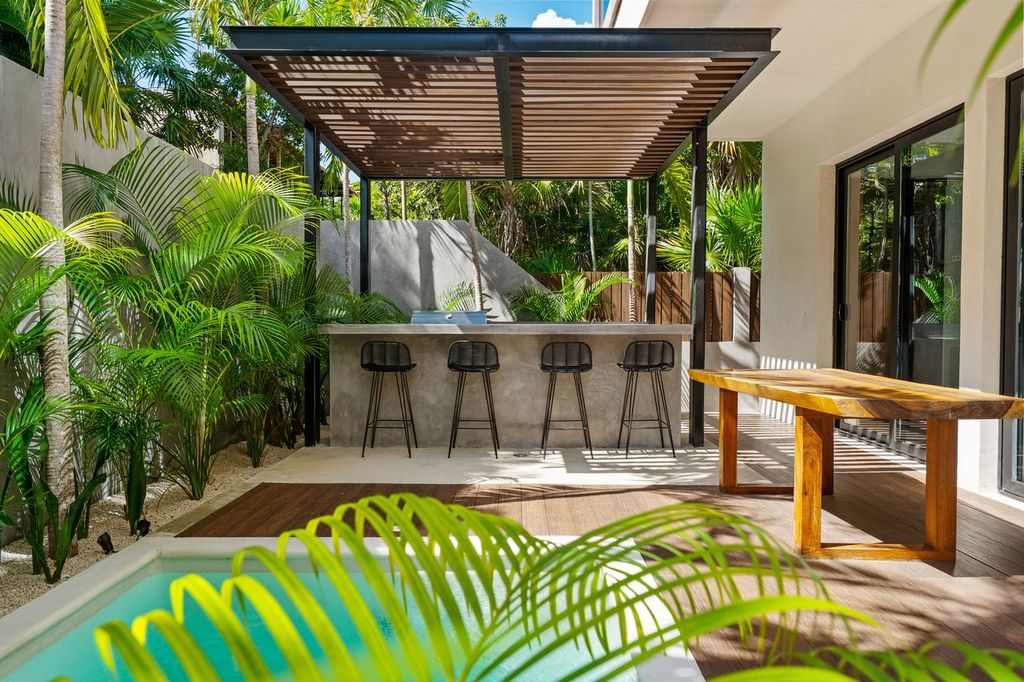 Enjoy the first pool area on the ground floor, complete with a BBQ space for memorable meals outdoors.