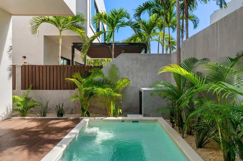 Enjoy the first pool area on the ground floor, complete with a BBQ space for memorable meals outdoors.