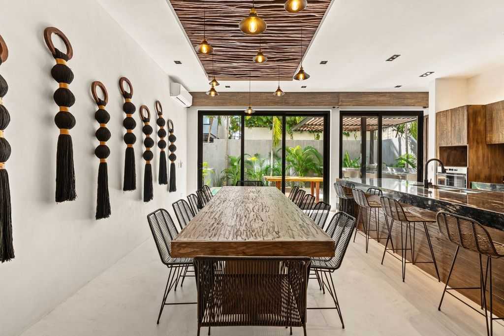 Spacious dining room, perfect for sharing memorable meals with family and friends.
