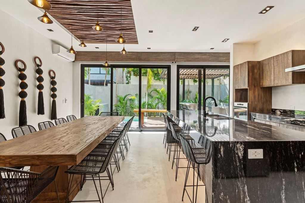 Spacious dining room, perfect for sharing memorable meals with family and friends.