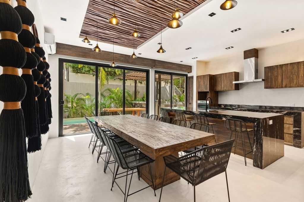 Spacious dining room, perfect for sharing memorable meals with family and friends.
