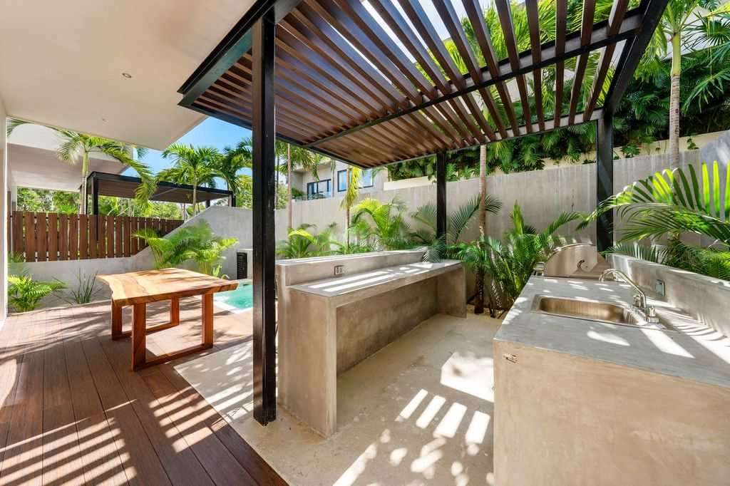 Enjoy the first pool area on the ground floor, complete with a BBQ space for memorable meals outdoors.