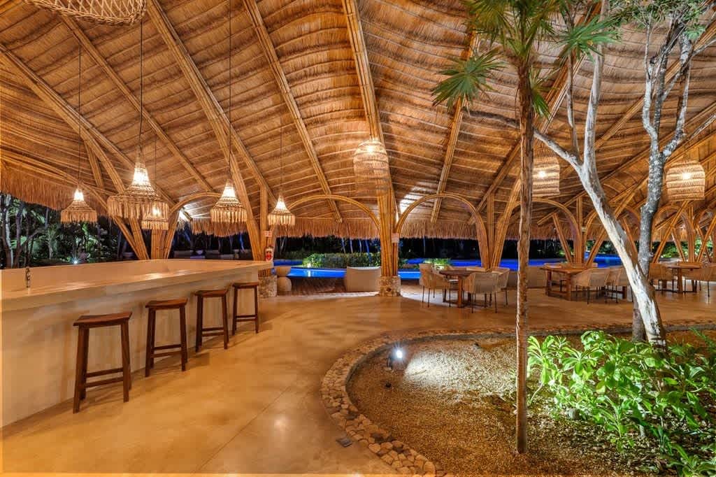 
Shared outdoor dining and lounge area, ideal for enjoying meals, unwinding, or spending time with family and friends.