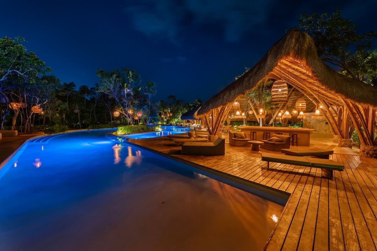 
Shared outdoor dining and lounge area, ideal for enjoying meals, unwinding, or spending time with family and friends.