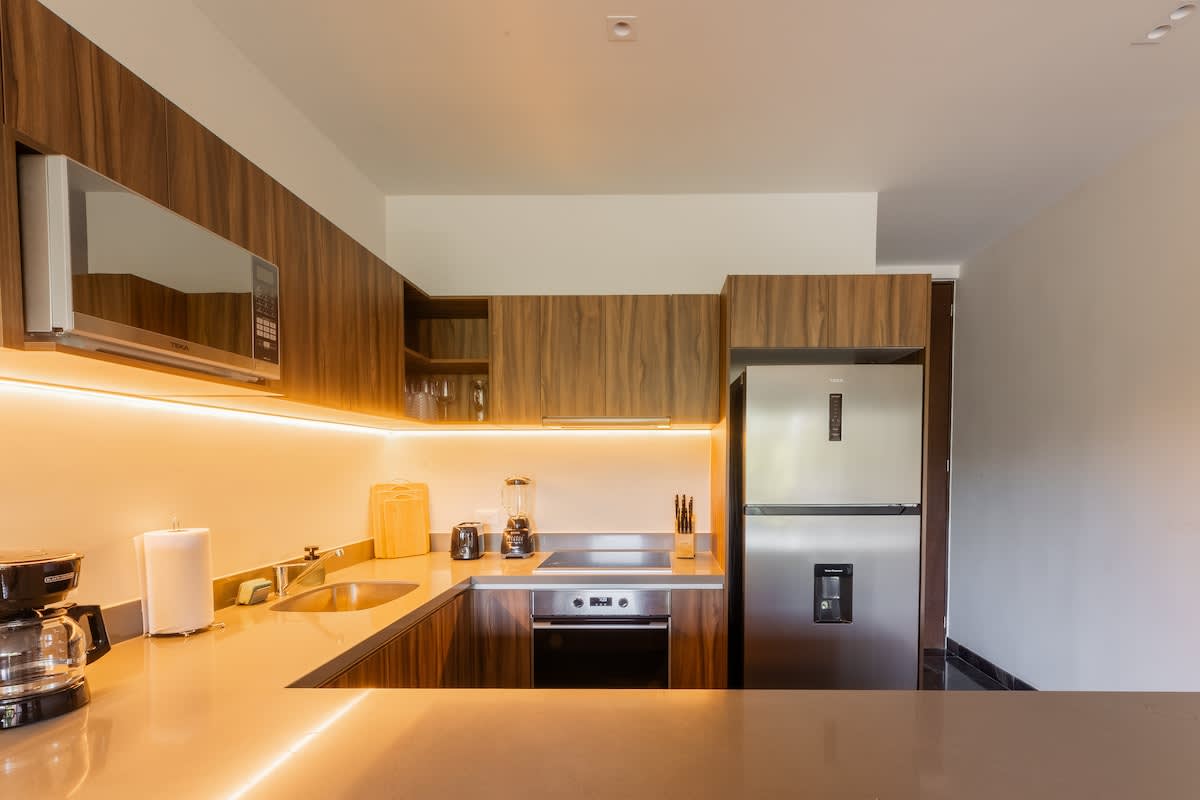 Fully Equipped Kitchen: Everything you need to prepare and enjoy your favorite meals during your stay