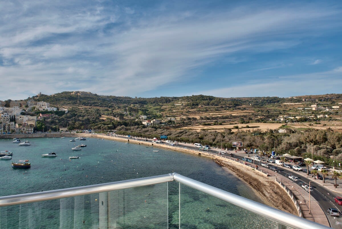 Seaview Studio with Balcony in St. Paul’s Bay — San Pawl il-Baħar, Il-Mellieħa — vacation rental