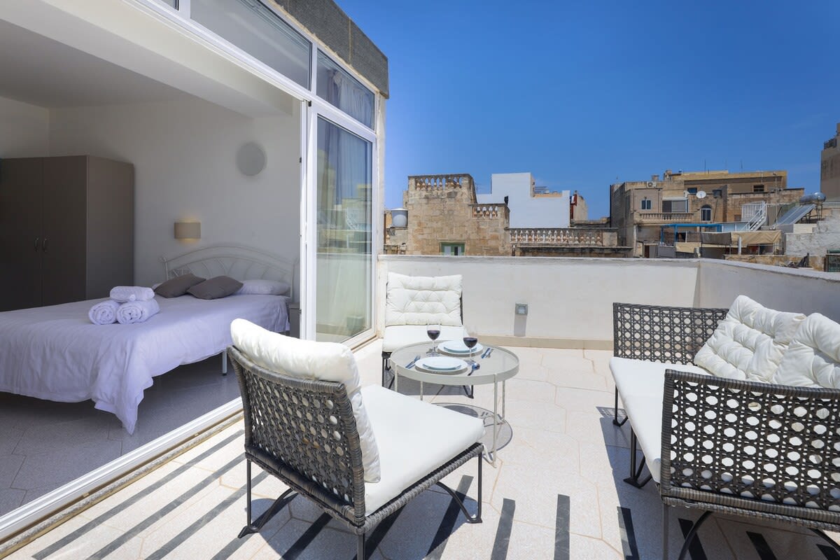 Double Room with Terrace — Tas-Sliema, Tas-Sliema — vacation rental
