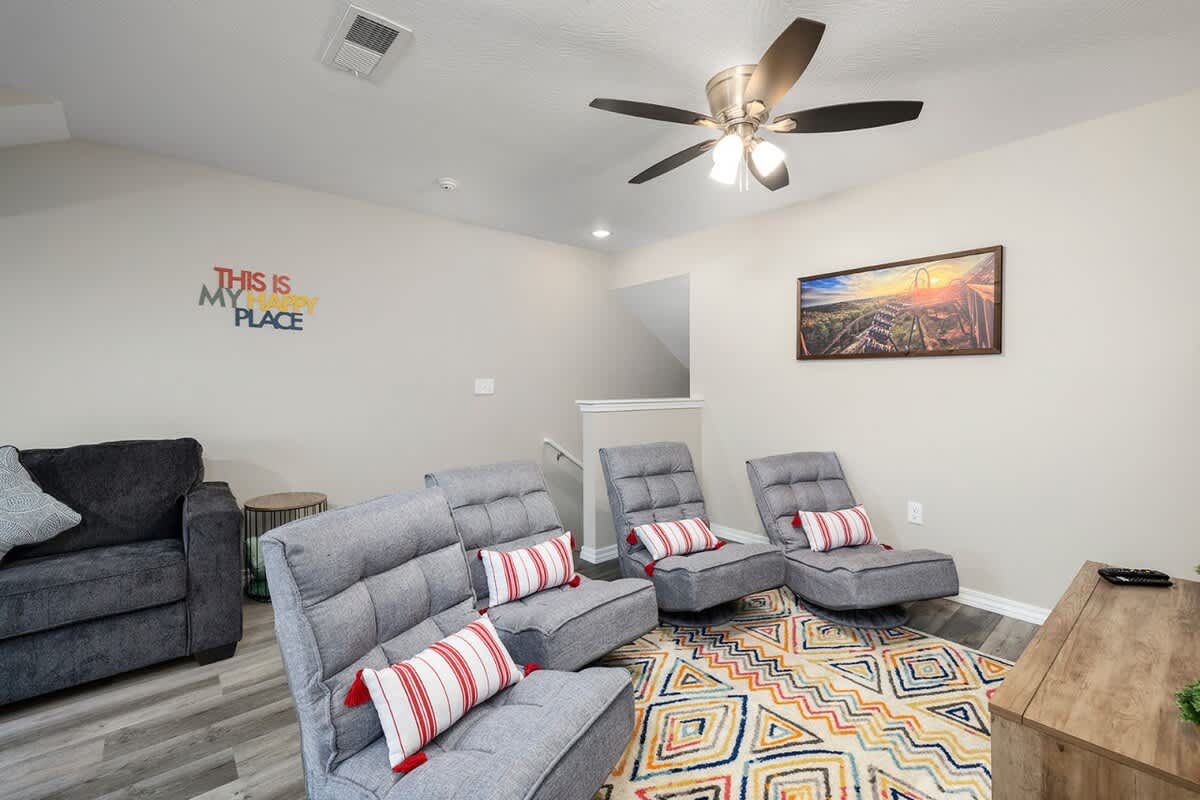Upstairs Loft and game room
