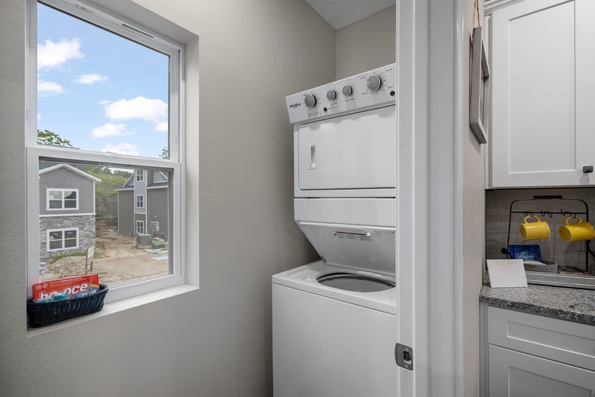 Stacked Washer and Dryer