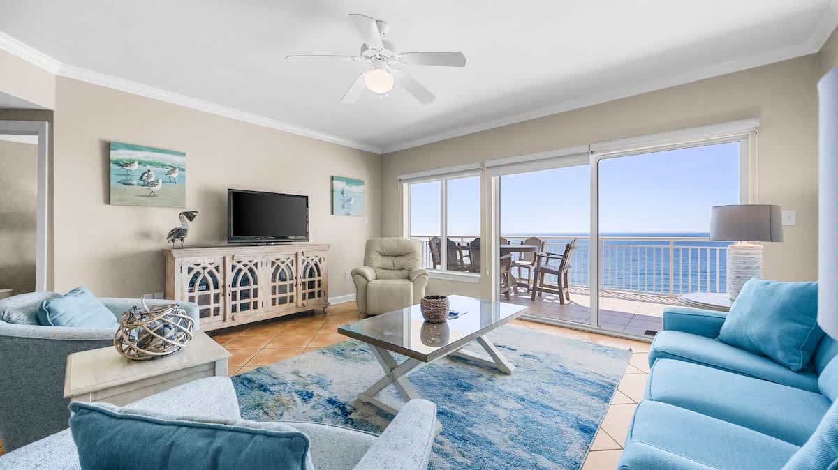 Beachfront Condo Gulf Views Admirals Quarters 1207 — Orange Beach, AL — vacation rental