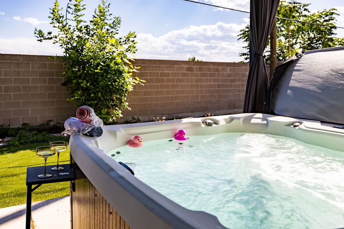 Hot Tub | Game Room | Mountain View