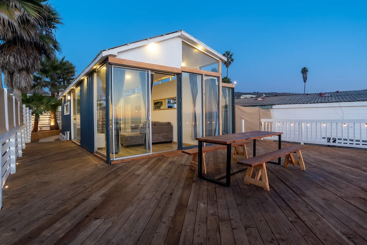 Oceanfront Sunset Container