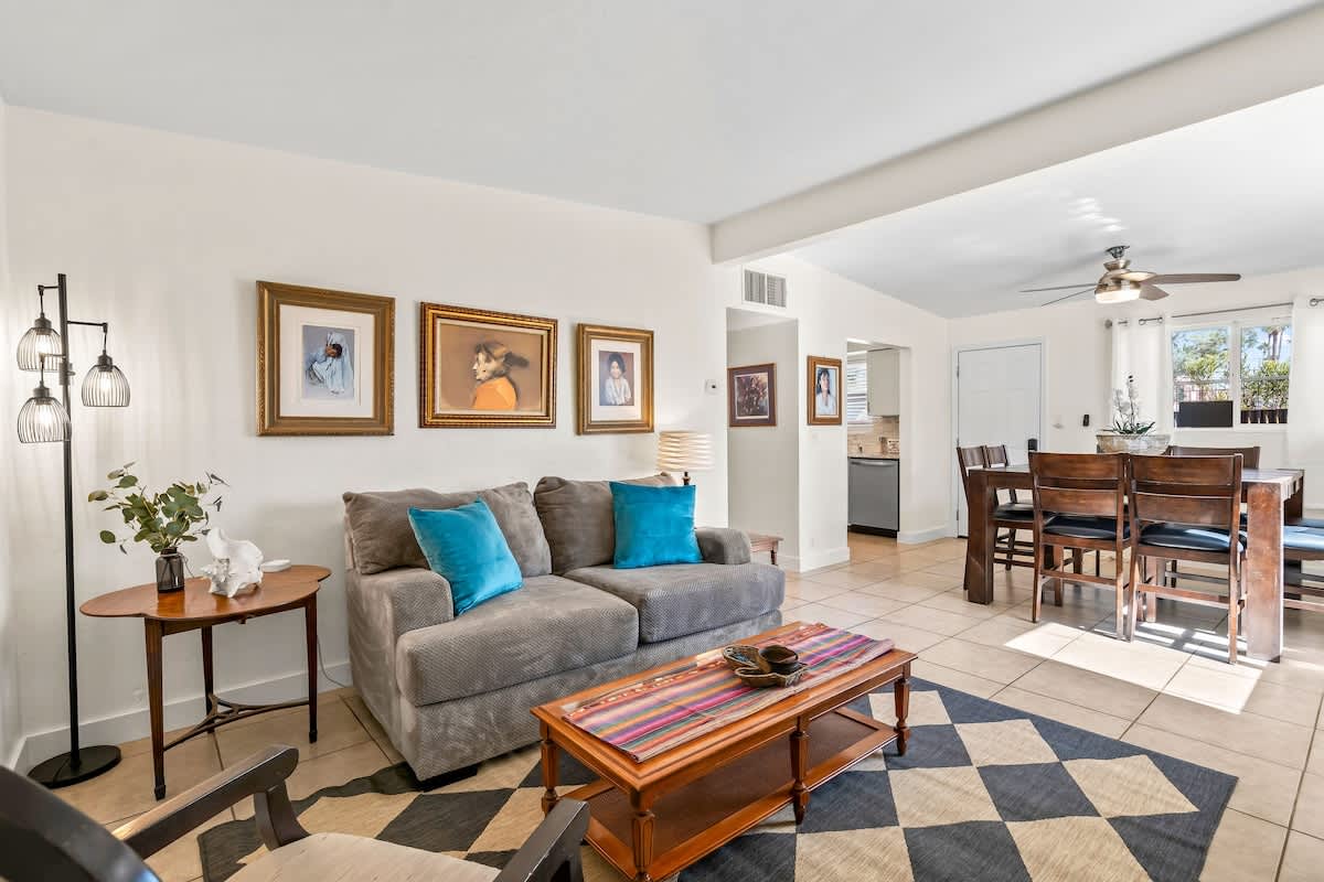 UofA & Gem Show Access | Cozy 2BR Home w/ Patio — Tucson, AZ — vacation rental