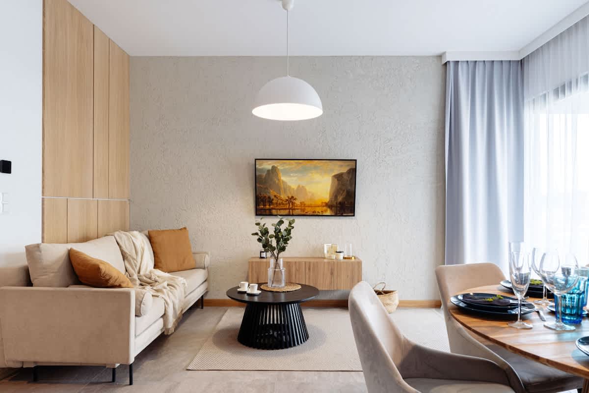 Unique apartment in a modern seaside marina