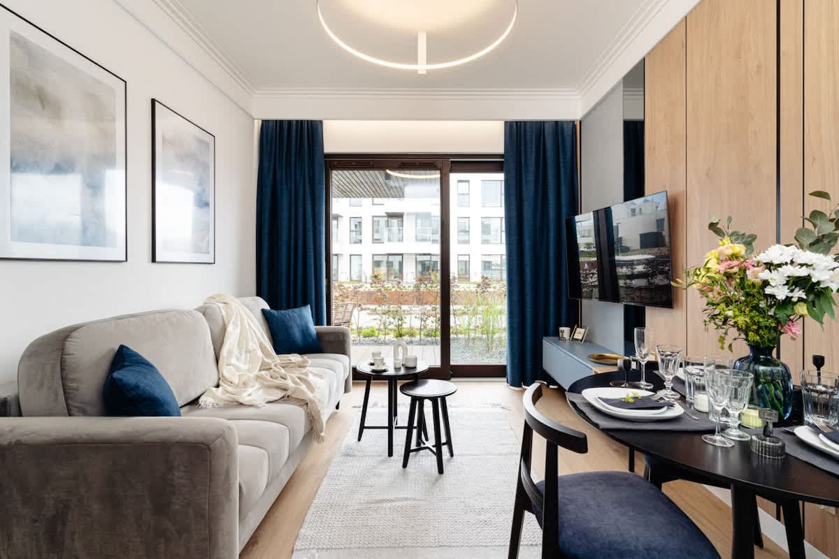 Apartment with a view of the marine area