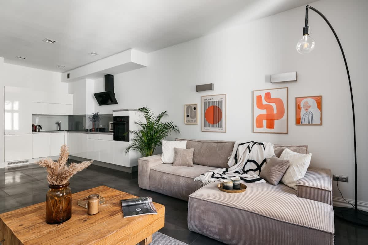 A modern apartment in the center of Krakow