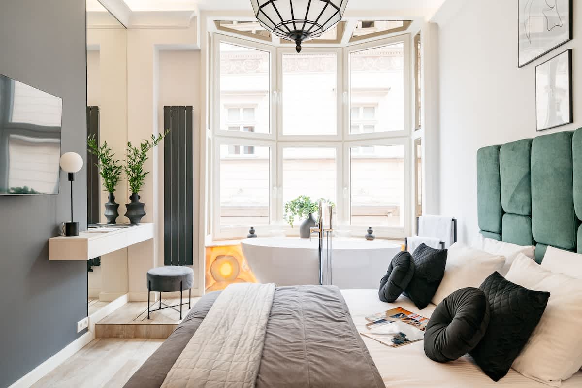 An unforgettable stay in a designer apartment 