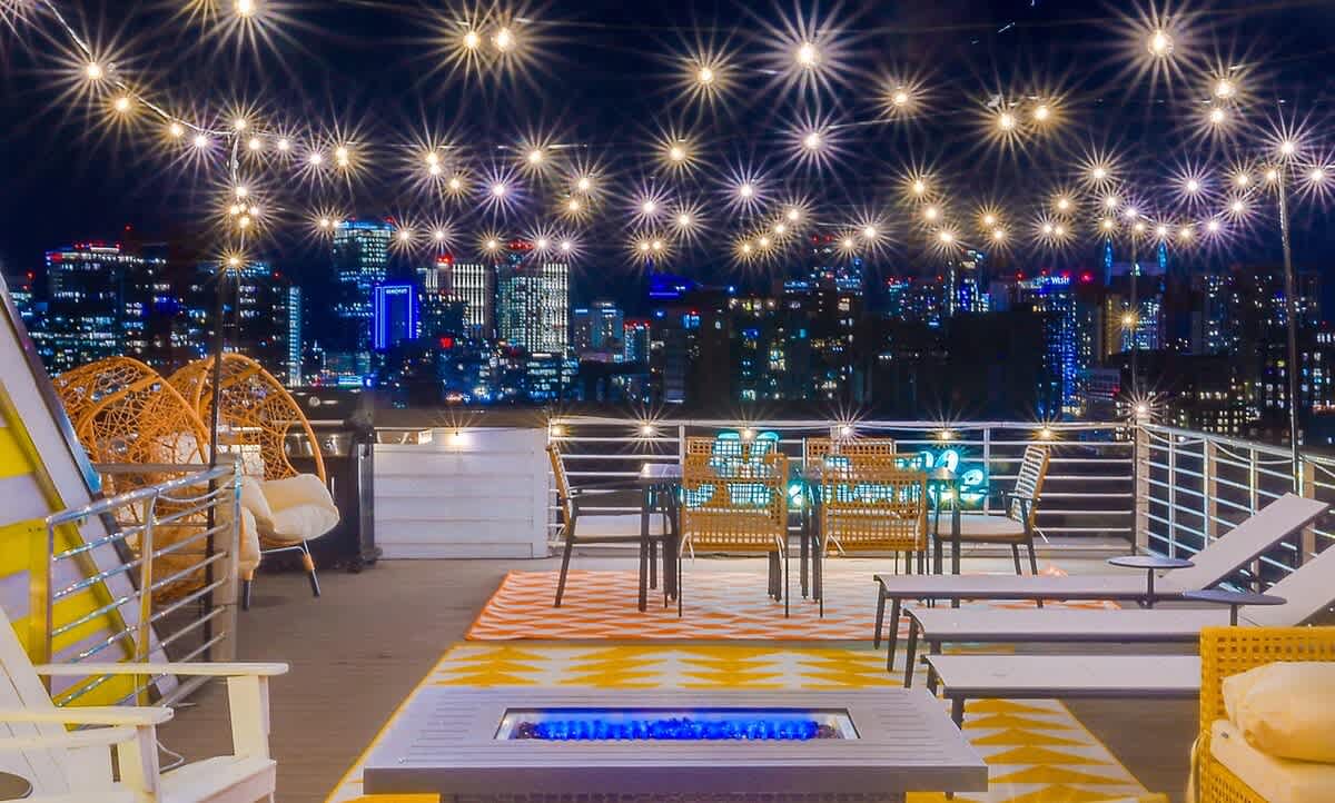Downtown Rooftop | 14 Beds Skyline Views — Nashville, TN — vacation rental
