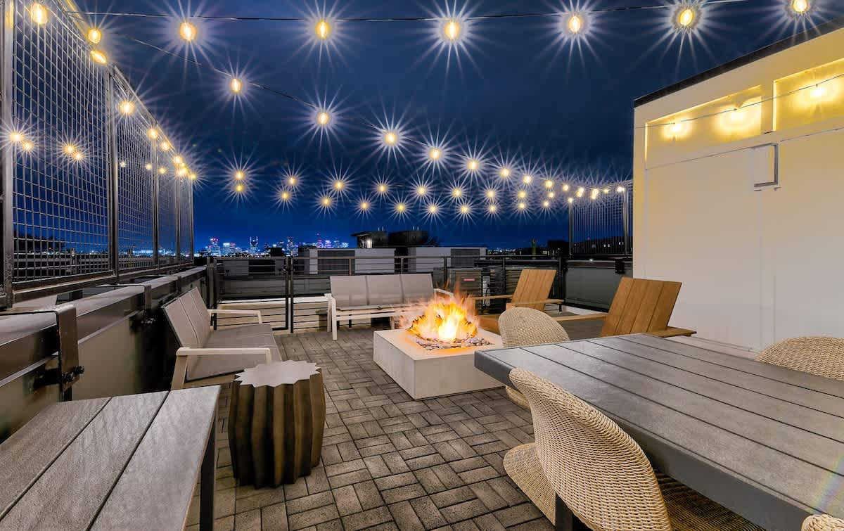 Lux Nash Retreat | Rooftop Firepit + Skyline Views — Nashville, TN — vacation rental