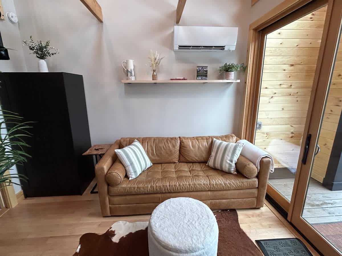 The Deerwood Tiny Home Mtn Views w Fireplace | Photo 14