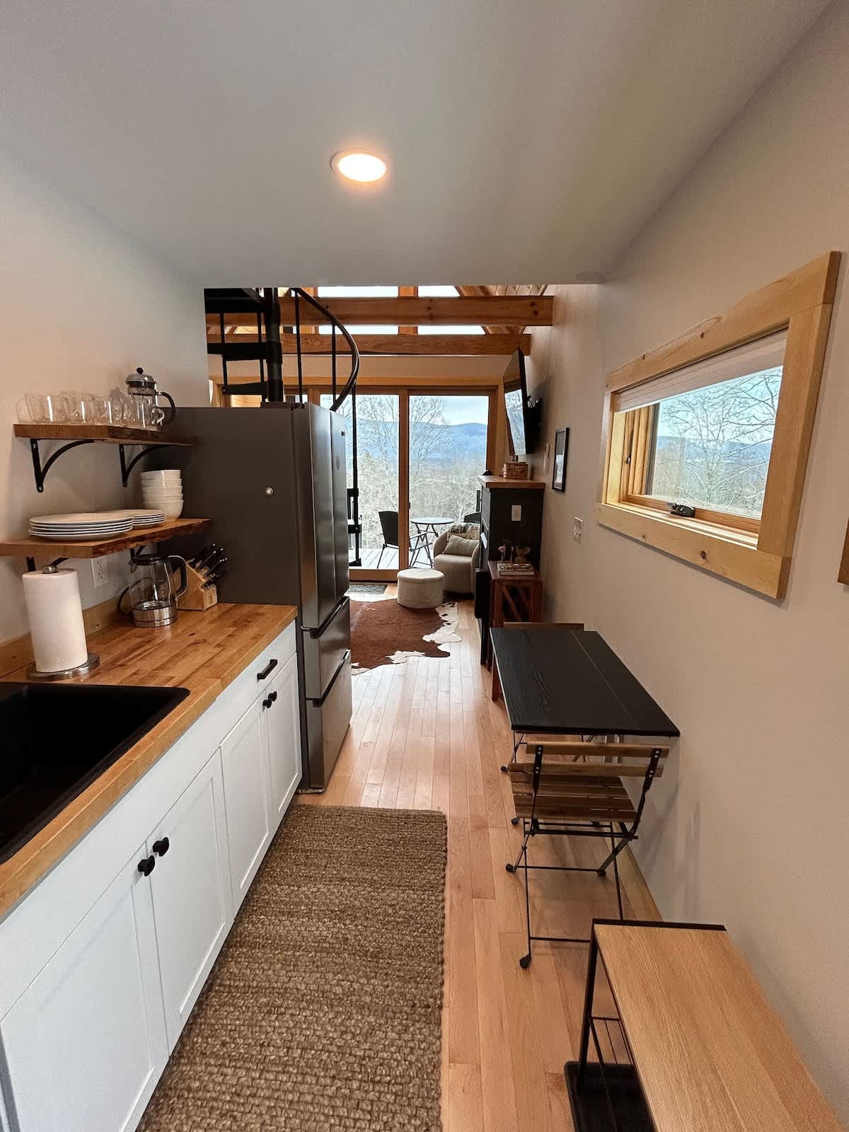 The Deerwood Tiny Home Mtn Views w Fireplace | Photo 9