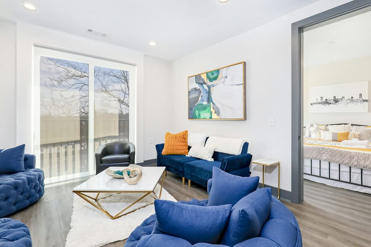 Muse | Ideally-located condo with city view, central AC, balcony & gym — Nashville, TN — vacation rental