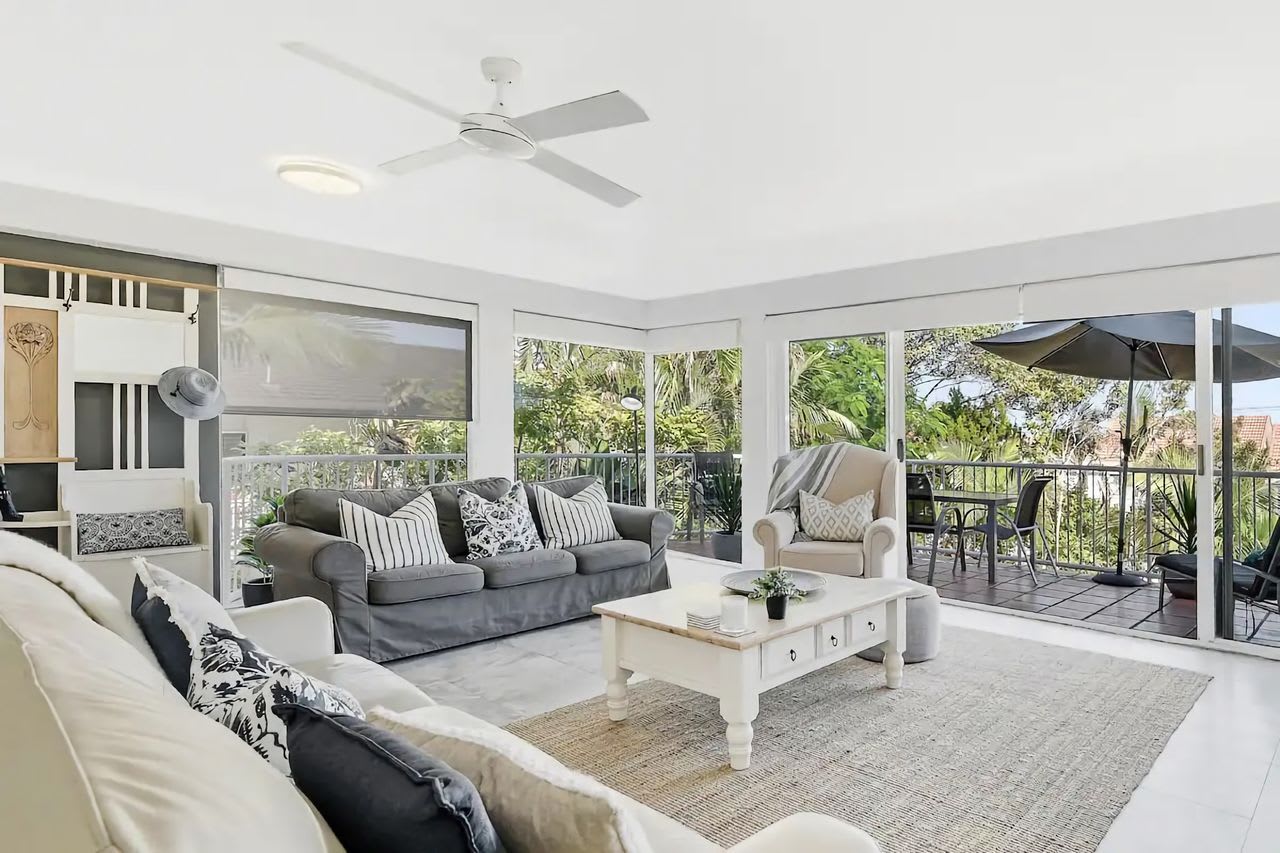 Hamptons Style Beach Retreat in Noosa s Heart