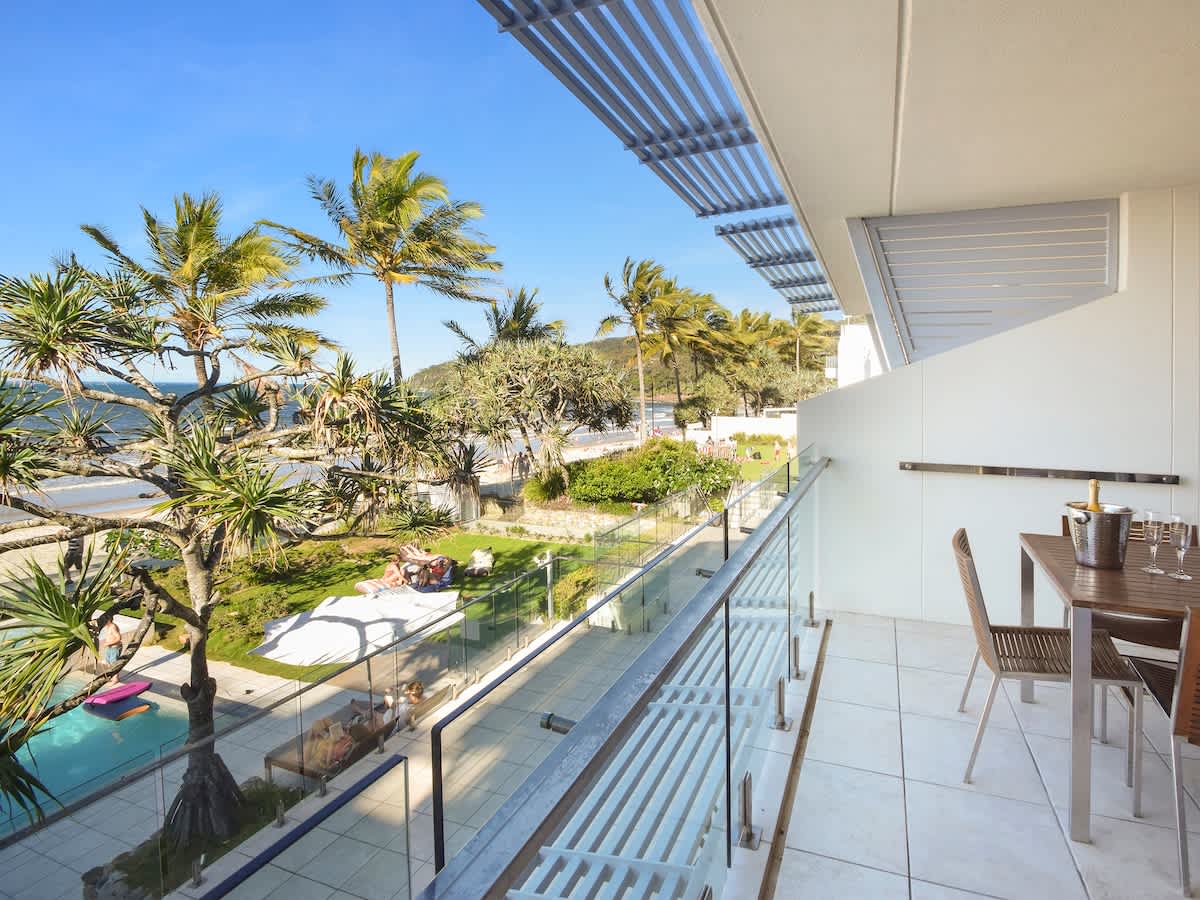 Example of a Superior Balcony View