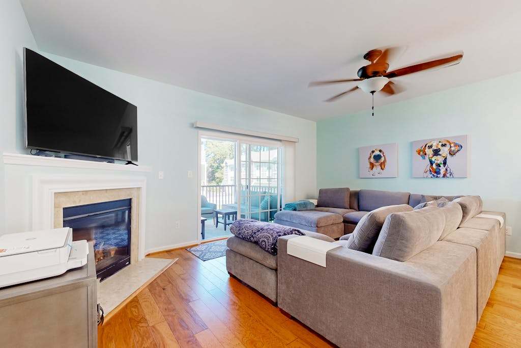 Rehoboth Crossing townhome with pool trails EV charger gym balcony