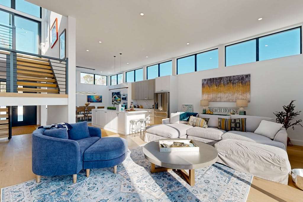 Town of Rehoboth Beach pet friendly house with private pool deck patio & balcony