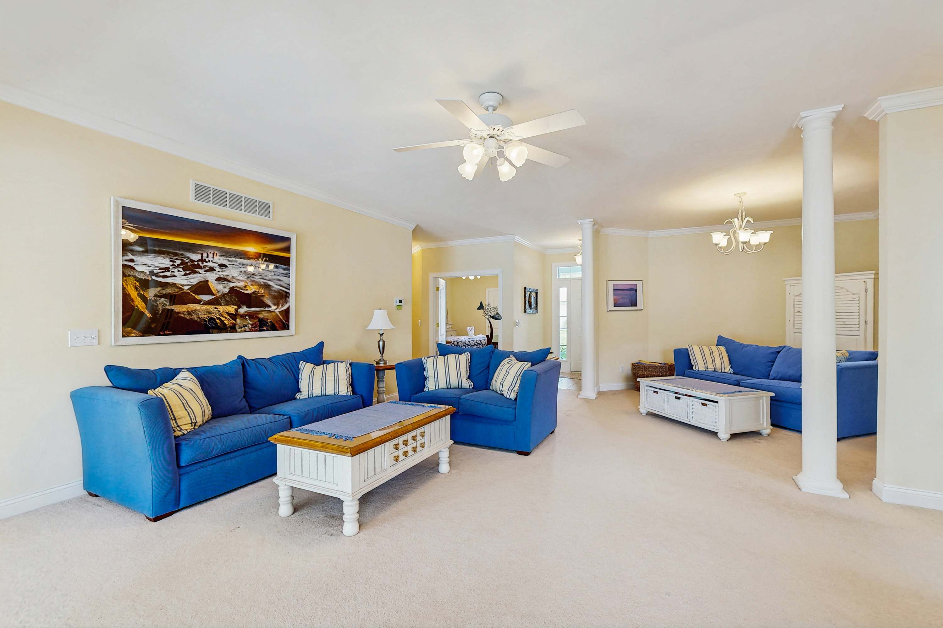 Keys of Marsh Harbor house with community pool & tennis court deck grill