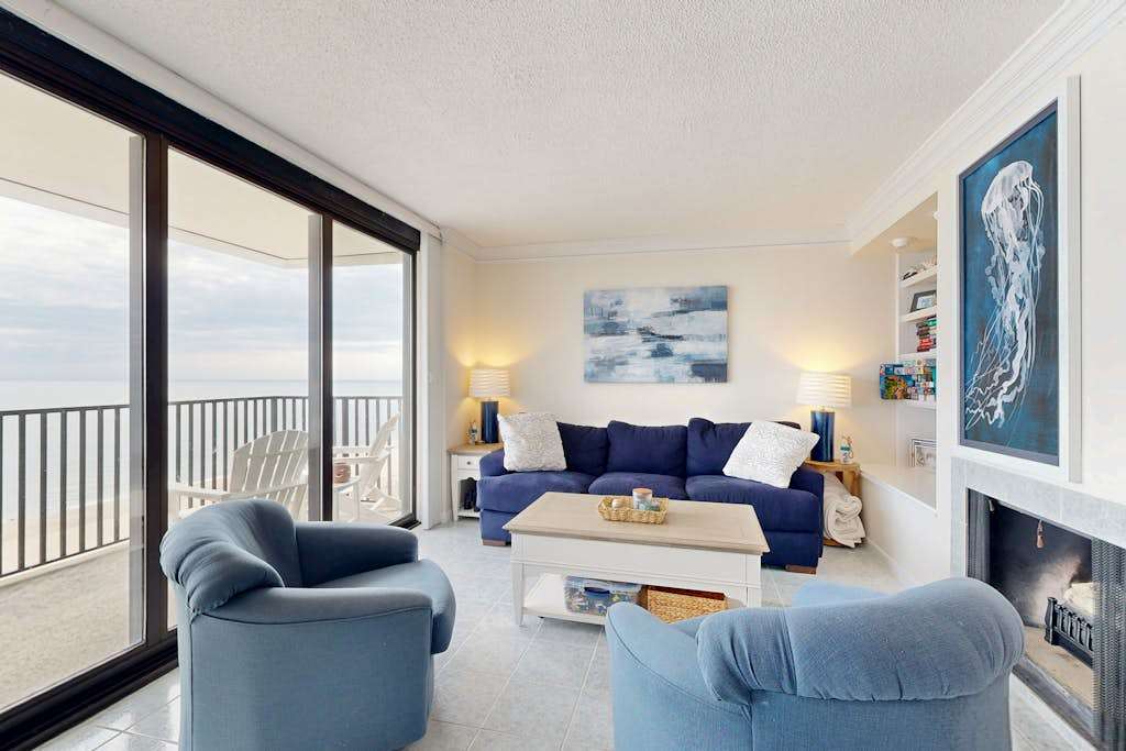 Sea Colony Ocean 15th floor condo with pool tennis & pickleball courts gym