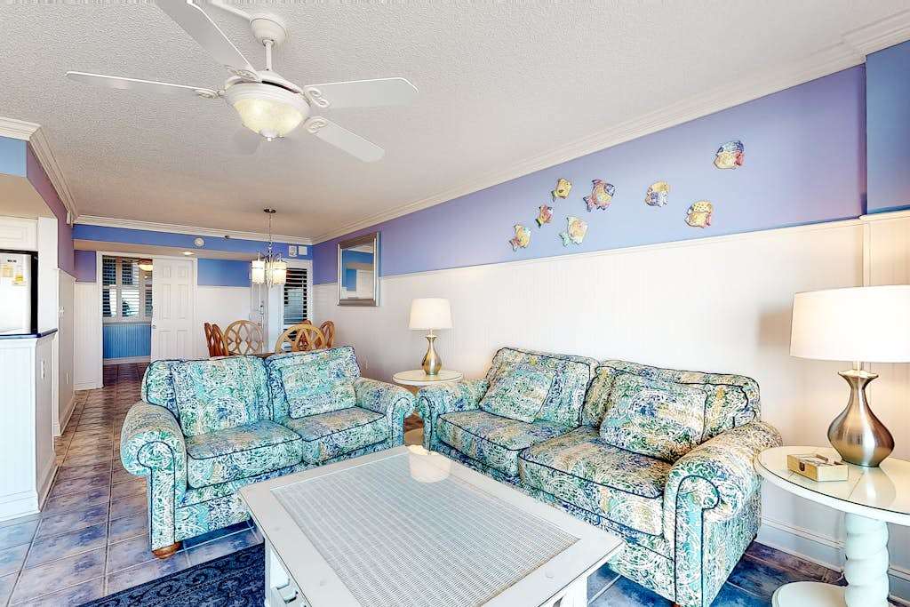 Sea Colony Ocean 6th floor condo wit balcony tennis court & basketball court