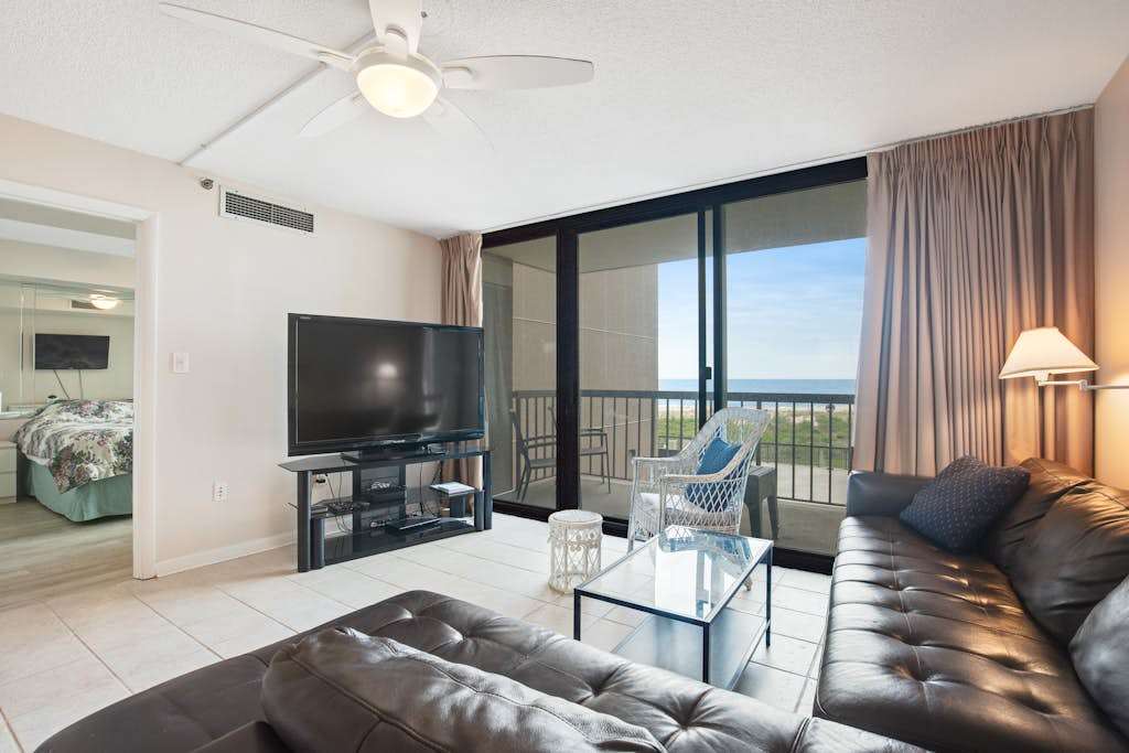 Sea Colony oceanfront 2nd floor condo with pool & elevator