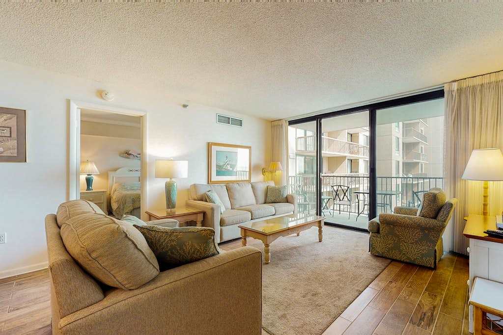Sea Colony Ocean Third Floor Condo with Tennis Court Gym & Balcony