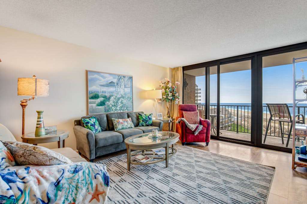 Sea Colony Ocean 5th floor condo with tennis court basketball court & pool