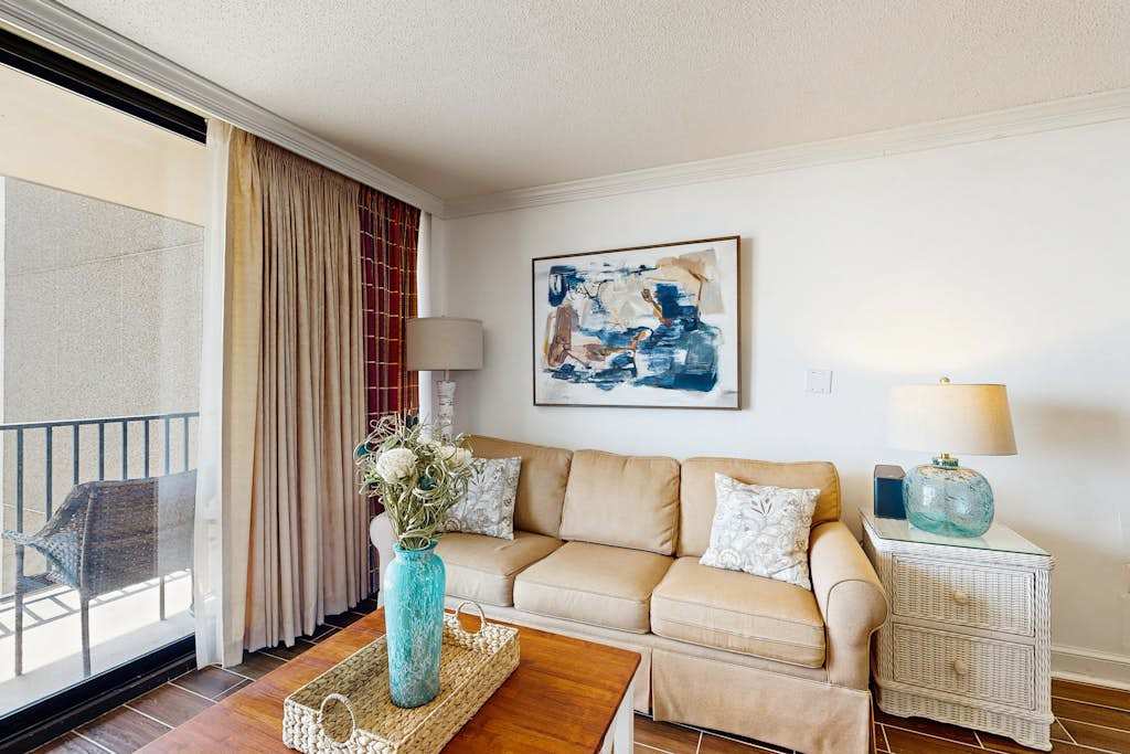 Sea Colony condo with a pool gym hot tub sport courts & washer & dryer beach views