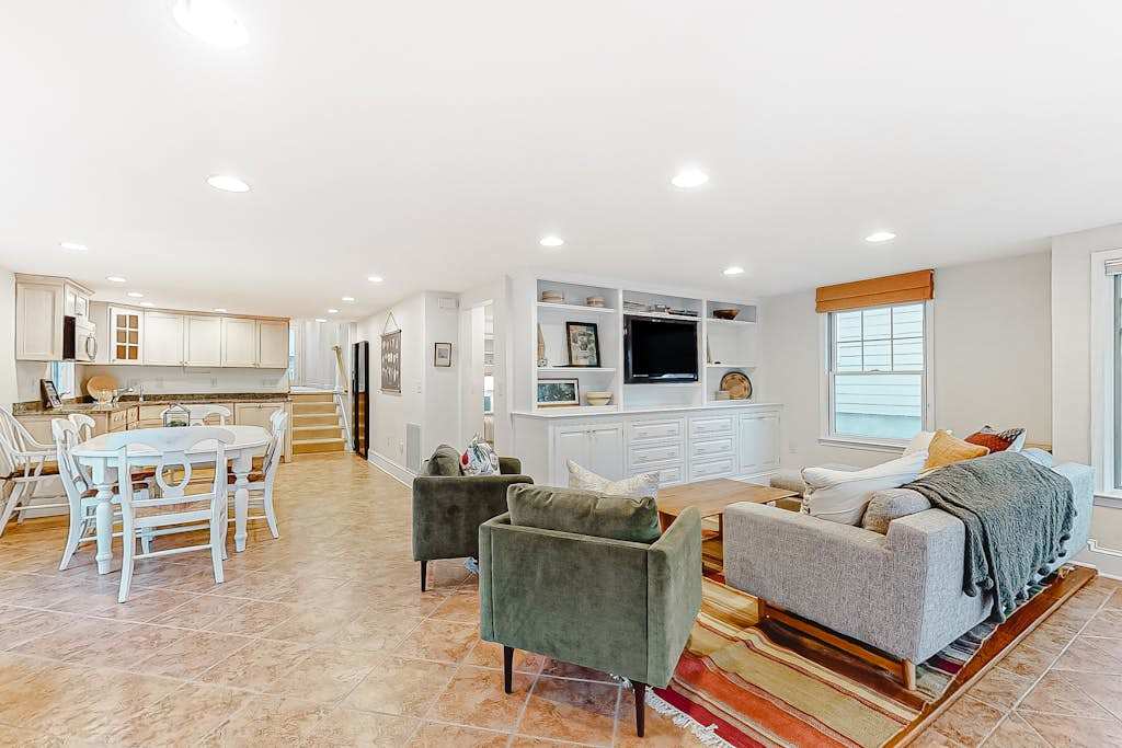 Town of Bethany beach house with expansive rooftop deck & several kitchens