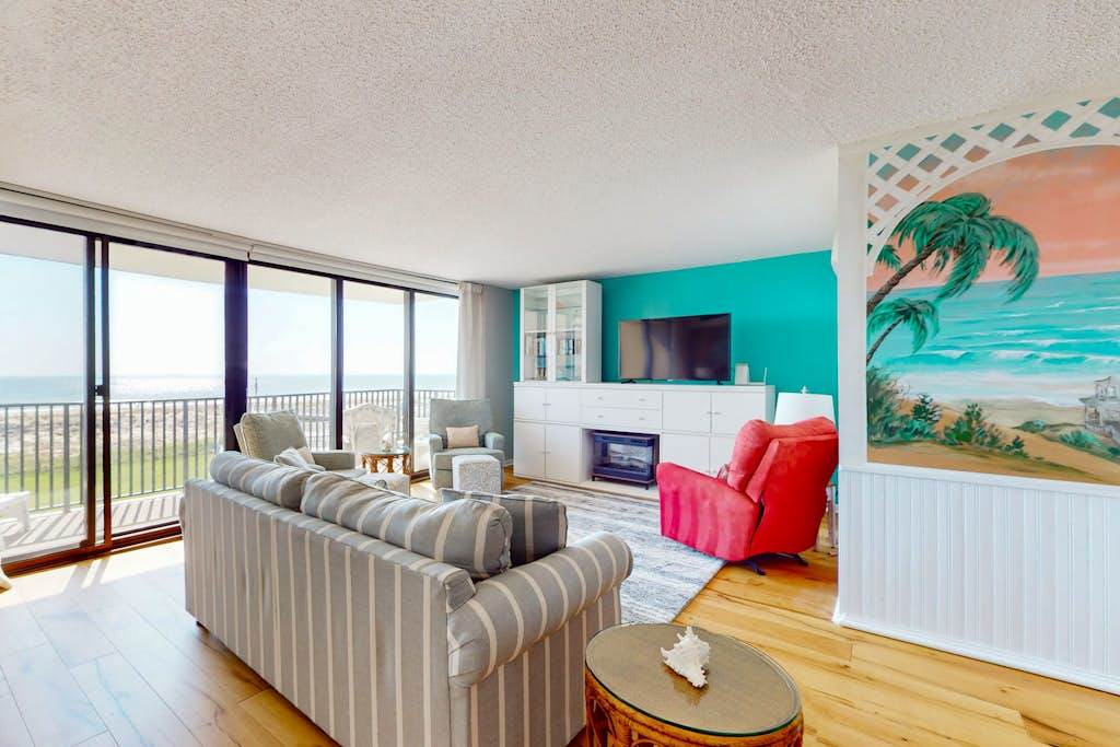 Sea Colony ocean view condo with balcony pool tennis & beach access