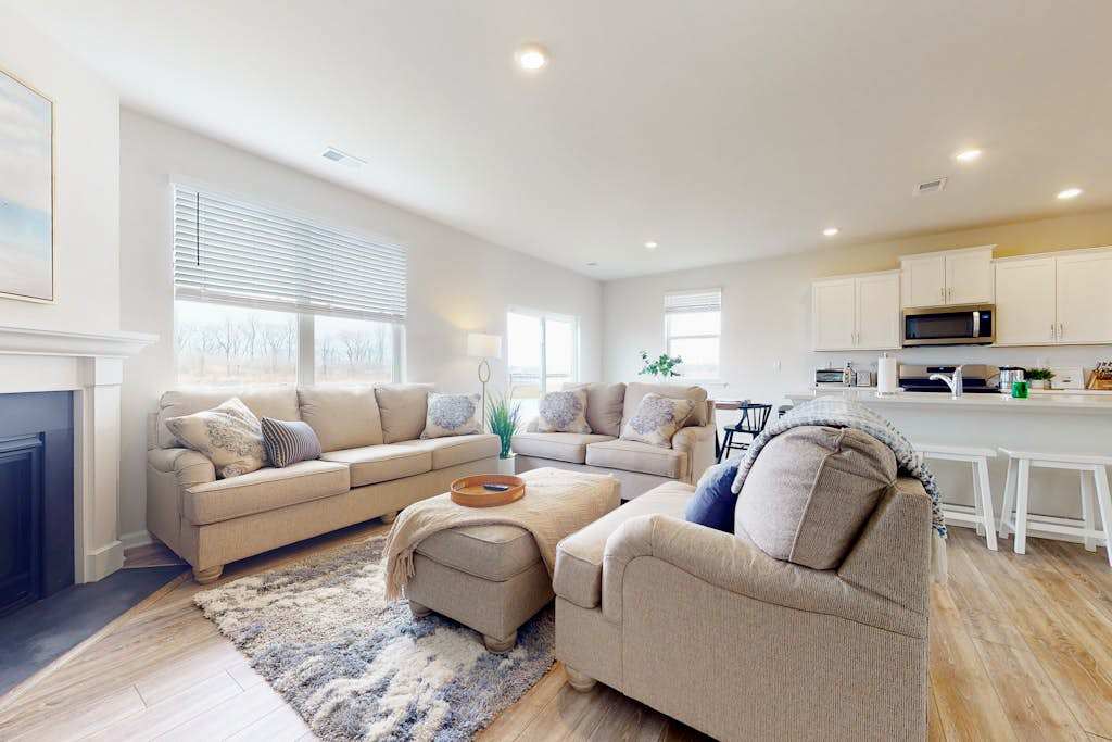 Millville By The Sea home with water views pool athletic court gym dogs ok