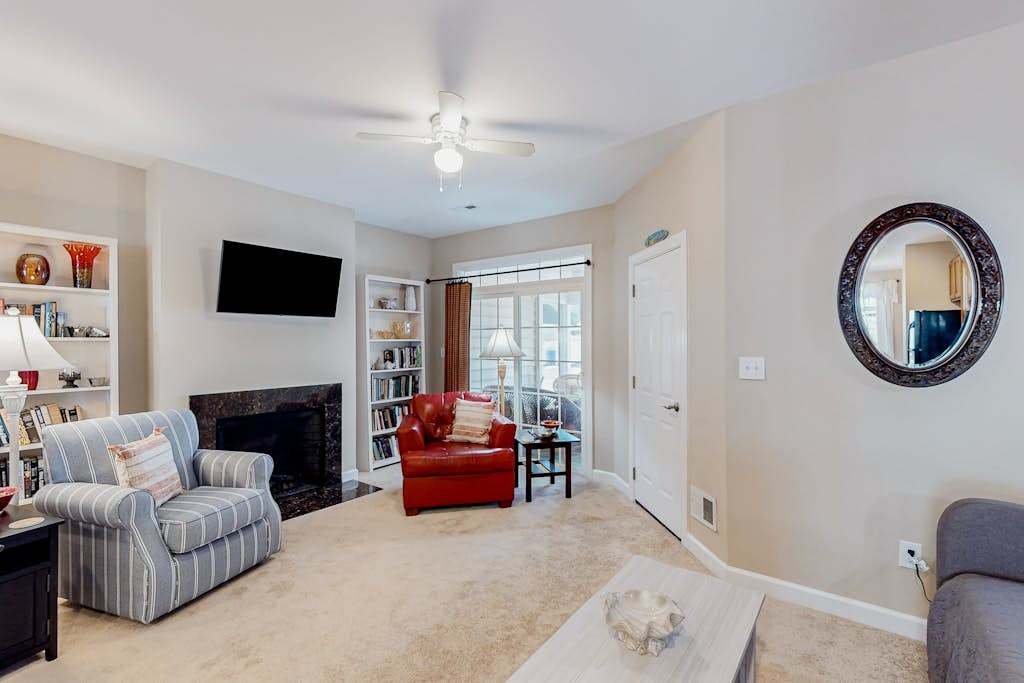 Millville by the Sea three story home with resort amenities & screened patio