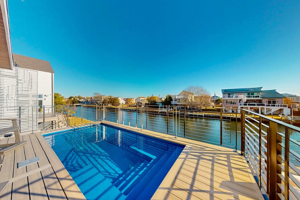 Br& New House Private Pool on Canal Town of South Bethany