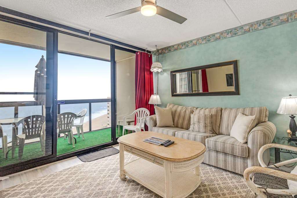Oceanfront escape with beach access, pools, sauna, tennis, & fitness room