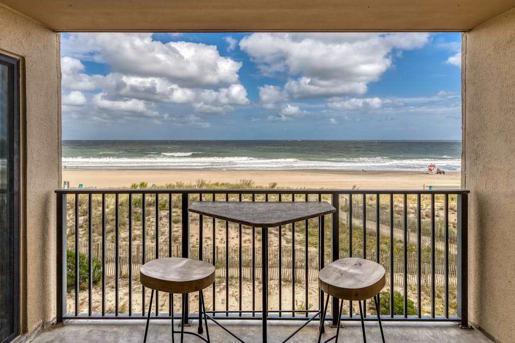 Oceanfront Condo with Balcony & Great Views