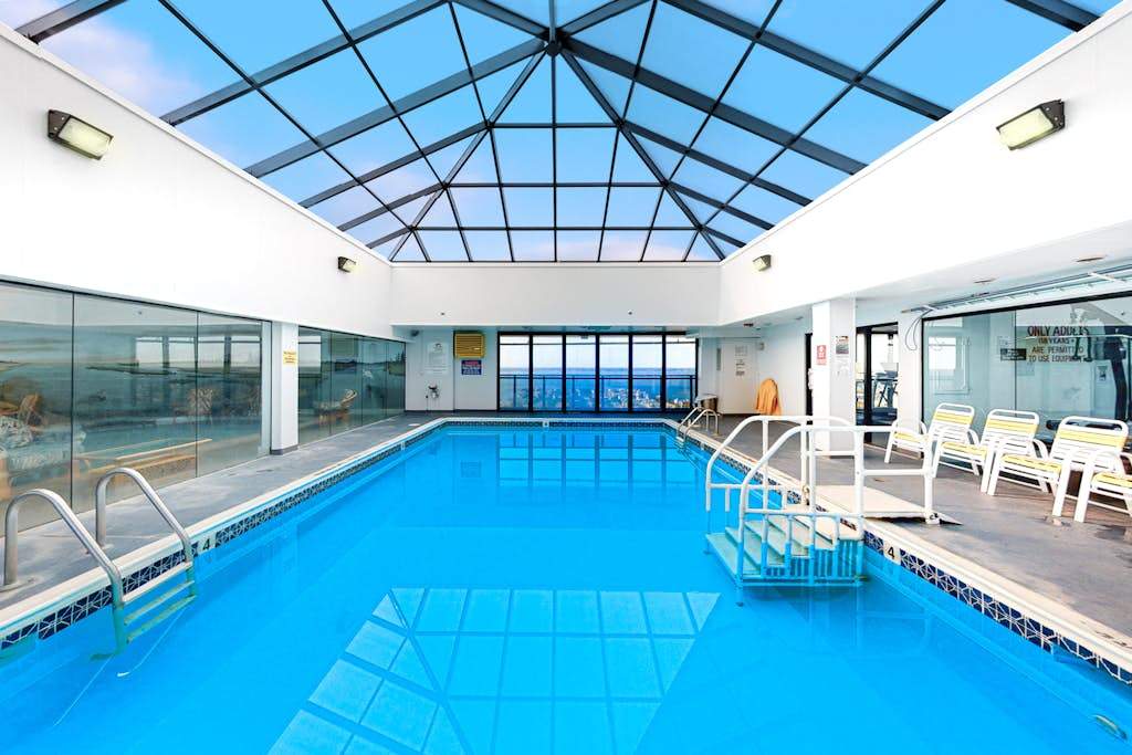 Beautiful condo in oceanfront complex featuring pools