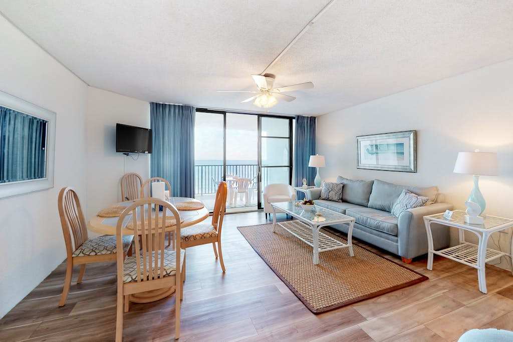 Oceanfront Condo with Sunrise Views, Balcony, AC, WiFi & Shared Outdoor Pool