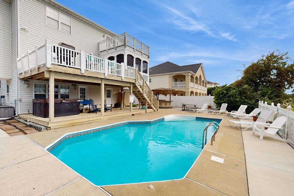 Spacious canal home with private dock, outdoor pool, hot tub & amazing views