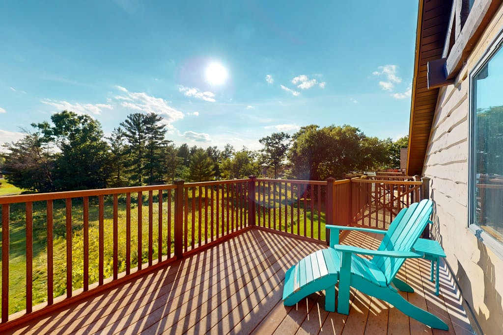 Golf course-front condo with pool, hot tub, dock, tennis, golf, & private beach