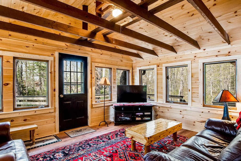Charming lakefront home with a private dock, gazebo, and washer & dryer