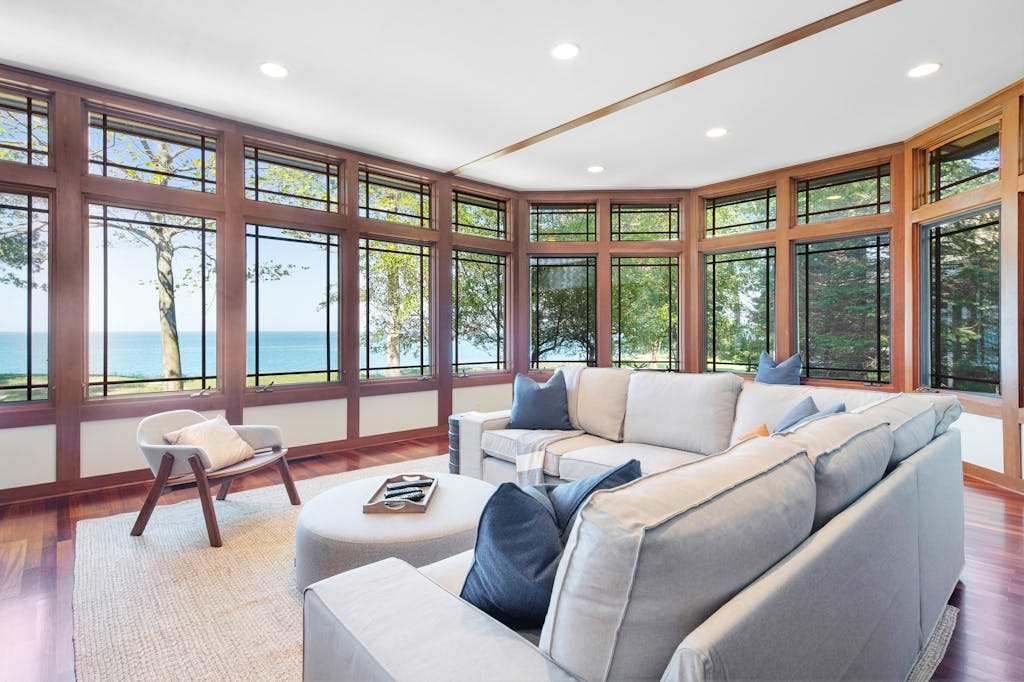 Stylish Lakefront Home with a Furnished Deck, Free WiFi, & Fireplace - Dogs OK